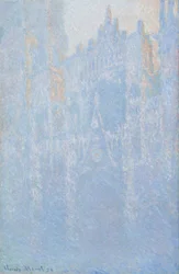 Rouen Kathedraal, Portaal, Ochtendmist