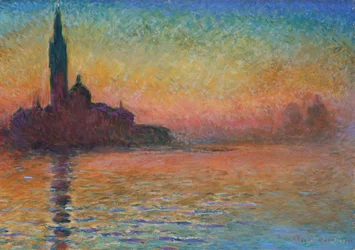 San Giorgio Maggiore in de schemering, 1908