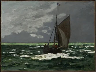 Zeegezicht, storm