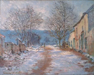 Sneeuw in Limetz, 1886