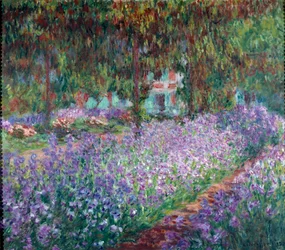 De tuin van de kunstenaar in Giverny
