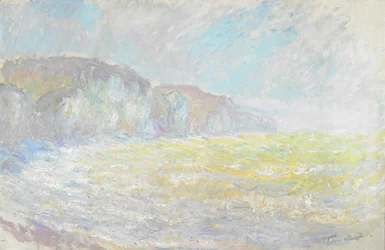 De kliffen van Pourville, Ruwe Zee