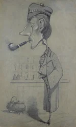 De Schot met een pijp, 1857