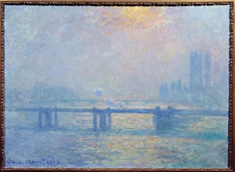 De Theems bij Charing Cross, Londen