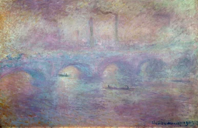 De Waterloo Bridge, misteffect, 1903