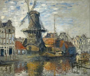 De windmolen aan de Onbekende Gracht, Amsterdam