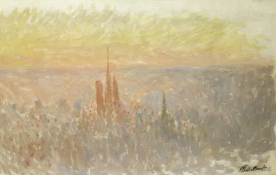 Uitzicht op Rouen