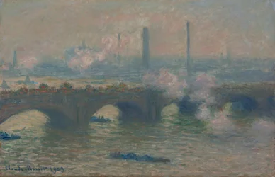 Waterloo Bridge, grijze dag