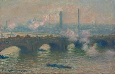 Waterloo Brug, Grijze Dag, 1903