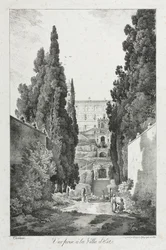 Uitzicht op Villa d