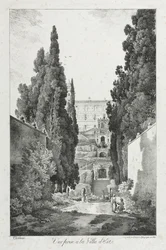 Uitzicht op Villa d