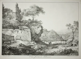 Uitzicht op Albano
