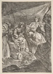 De aanbidding der wijzen, 1619