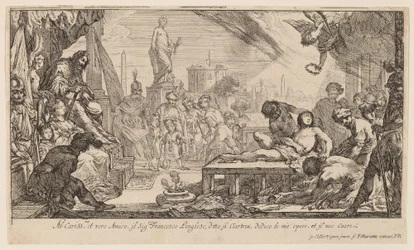 Het martelaarschap van Sint Laurentius