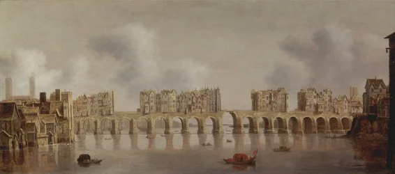 Uitzicht op de London Bridge
