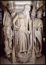 De Put van Mozes, detail van Jesaja van de zeshoekige sokkel