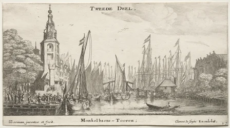 Verschillende schepen en uitzichten van Amsterdam (Verscheÿde Schepen en Gesichten van Amstelredam), Deel II