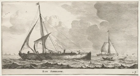 Verschillende Schepen en Zichten van Amsterdam (Verscheÿde Schepen en Gesichten van Amstelredam), Deel II: Een Koopvaardijschip