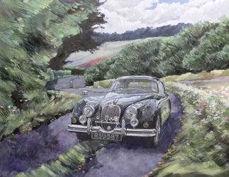 Jaguar XK150 Cruisen