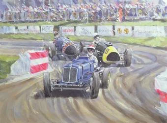 De Eerste Race bij de Goodwood Revival, 1998