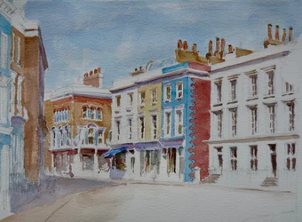 Een Clarendon kruis, 2003 (aquarel)