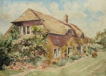 Irish Hill Cottage, 2009 (aquarel)