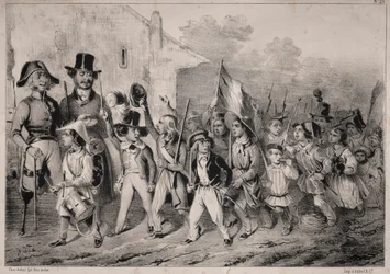 Actualiteiten: Bon! De kinderen willen ook! als we over oorlog praten! hoe alles in vuur en vlam staat! ... Je ziet dat het een inheemse plant is!... dat belooft!!