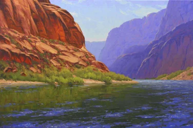 Red Rock Canyon-rivier