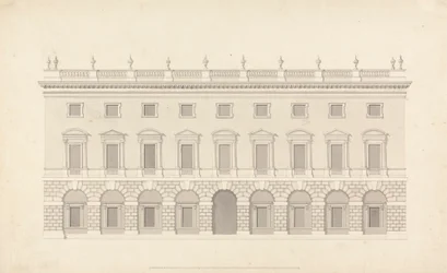 Onbekend herenhuis: Voorgevel