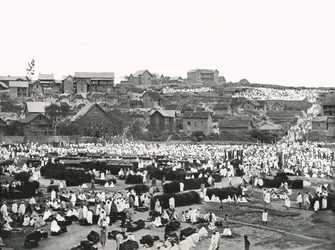 De Markt, Antananarivo, Madagaskar, 1895