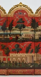 Biombo met Uitzichten op Mexico-Stad