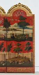 Biombo met Uitzichten op Mexico-Stad