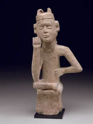 Zittende Mannelijke Figuur (ntadi)