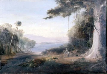Een Illiwara Meer Landschap