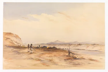 Jacht op de Santa Cruz-rivier, c.1878