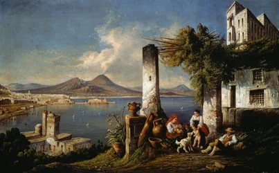 Napels gezien vanaf Posillipo