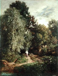 Pad in een Klein Bos, vroege jaren 1860