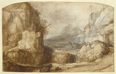 Bergachtig landschap