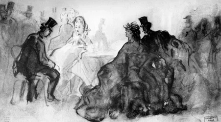 In het cabaret, 19e eeuw, 1930
