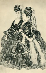 Deux Lorettes, midden-late 19e eeuw, 1943