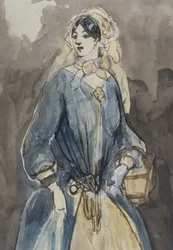 De vrouw met de mand