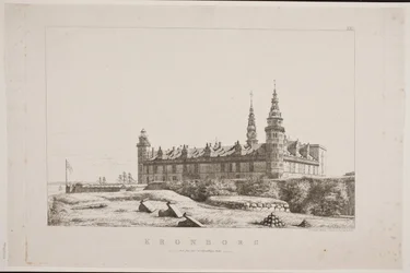 Kronborg gezien vanaf de noordwestelijke zijde