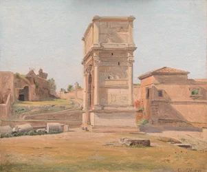 De Boog van Titus in Rome