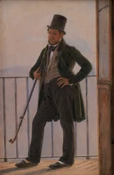 De schilder Albert Küchler