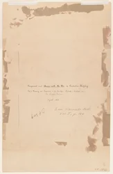 Inscriptie van de kunstenaar, 1865