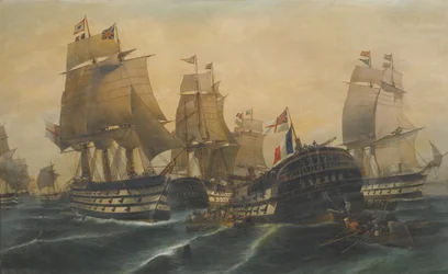 De Slag bij Trafalgar