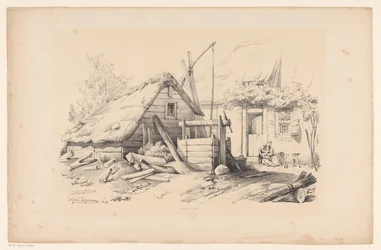 Boerderij met waterput