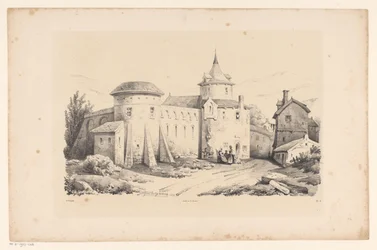 Fort in dorp