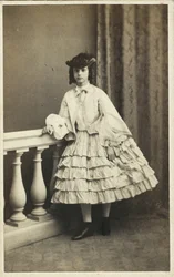 Portret van prinses Dagmar van Denemarken 1847-1928, 1860