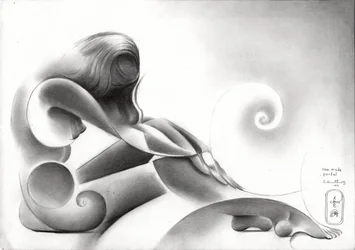 Elegante abstracte figuur